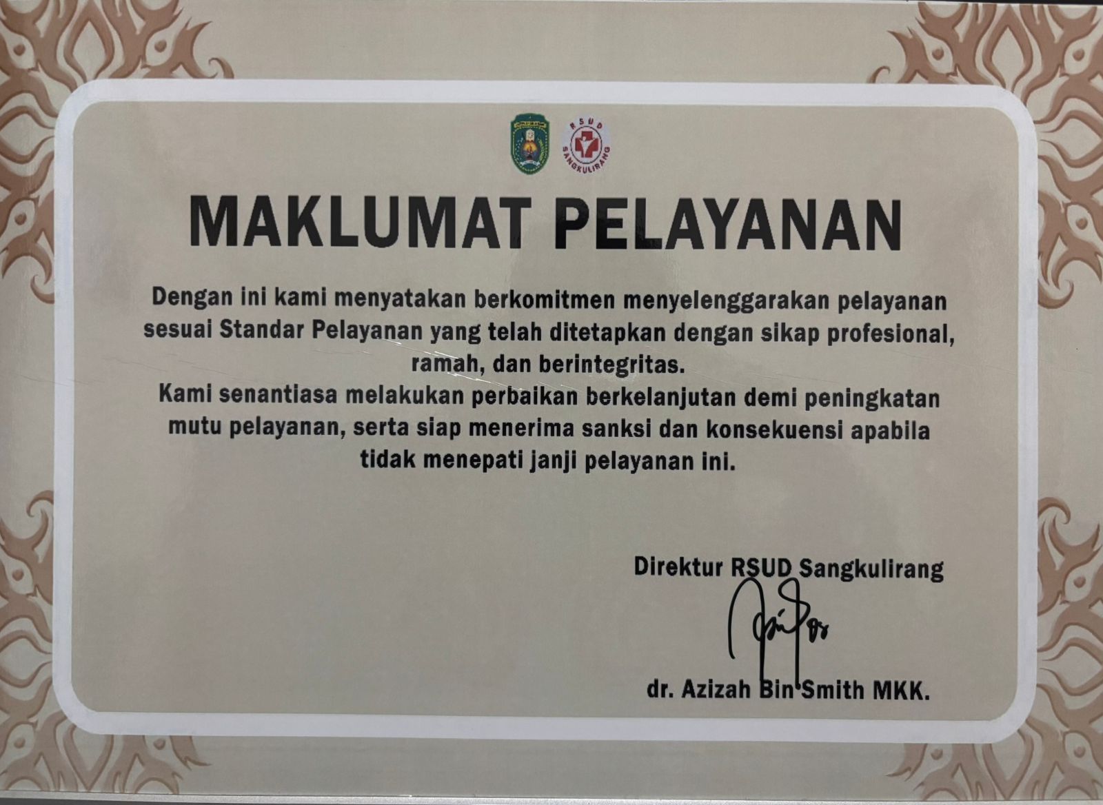 Preview Maklumat - Maklumat Pelayanan